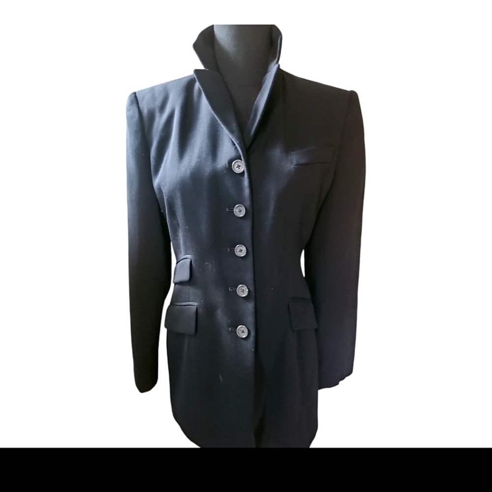 Ralph Lauren Black Riding Jacket
